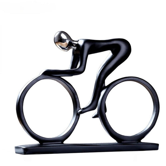 Cyclist Figurine